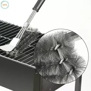 Cọ Vệ Sinh Vỉ Nướng bbq Bằng Thép Không Gỉ Tiện Dụng