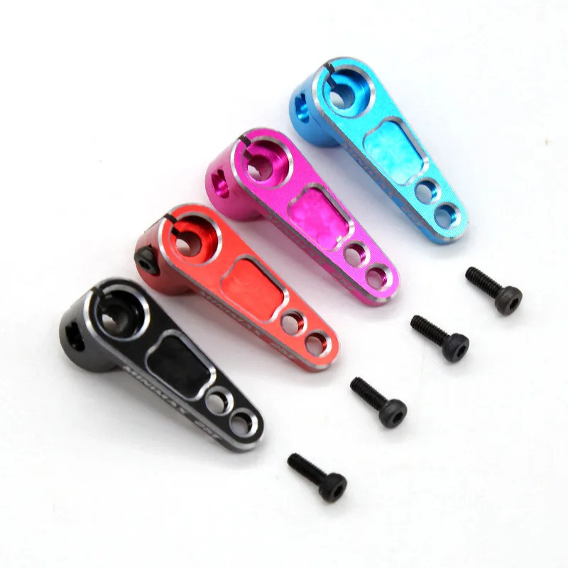 1 Chiếc 25T Hợp Kim Nhôm Cao / Mở Rộng Lái Cánh Tay Servo Sừng Cho 1 / 10 RC Xe TRX-4 SCX10-i Tamiya ARRMA Wltoys HSP Redcat