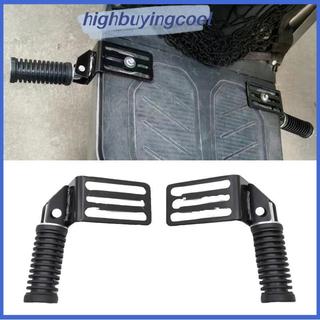HCVN 2 Cái Tựa Trước Thoải Mái Đường Phố Hành Trình Bàn Đạp Có Thể Gập Lại Kim Loại Xe Máy Chân Chốt Xe Đạp Điện DIY Phụ Kiện HOT