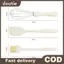 Doutie 3 Bộ Nướng Bánh Thực Phẩm Silicon Chịu Nhiệt Kem Cạp Trứng Đánh Mỡ Bàn Chải Nhà Bếp Bánh Nướng Dụng Cụ VN