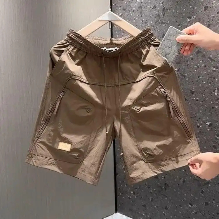 Quần Short Nam Khô Nhanh, Phù Hợp Cho Các Hoạt Động Ngoài Trời Và Bãi Biển