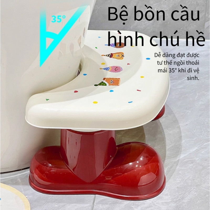 Ghế Kê Chân Nhà Vệ Sinh Đa Năng - Thiết Kế Nhỏ Gọn Chống Trượt, Chất Liệu Nhựa PP Cao Cấp Bền Bỉ Và An Toàn