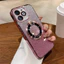 Dành Cho Tecno spark go 2024 20 20C 20 PRO PLUS Vỏ Mềm Vòng Tròn Từ Tính Mạ Điện Vỏ Điện Thoại Di Động Bao Gồm Tất Cả Cạnh Chống Rơi Vỏ Mềm