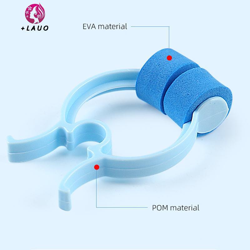 Springevenstar 1 CÁI Kẹp mũi dùng một lần Tập luyện khí quyển Bài tập thở Chức năng phổi Kiểm tra Chăm sóc sức khỏe Dừng chảy máu mũi Kẹp mũi Springevenstar