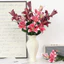 Hoa Ly Giả Cao Cấp Công Nghệ In 3D Cảm Giác Thật 72cm Bó Hoa Bách Hợp Decor Bình Cao Phòng Khách Trang Trí Đám Cưới Sang Trọng (1 Cành 3 Đầu Hoa)