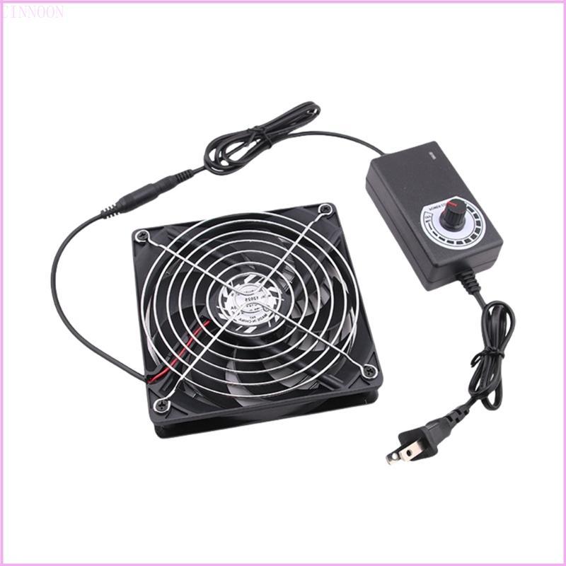 Cinna Có Thể Điều Chỉnh Tốc Độ 120mm 220V 240V Quạt 2750RPM Ốp Lưng Quạt Để Làm Mát PC Và Laptop