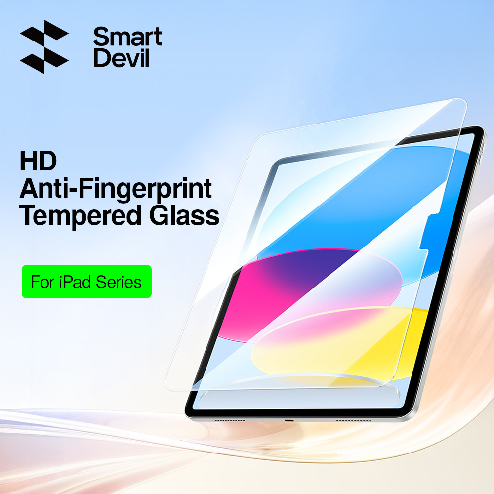 Kính Cường Lực SmartDevil Cho iPad Air 8 / 7 / 6 / 5 / 4 / 3 iPad 12th 11th 10th 9th 8th 7th iPad Pro 11 iPad Pro 12.9 iPad Mini 6 5 4 ipad 2021 2020 2019 iPad 5 6th Full Cover | BigBuy360 - bigbuy360.vn