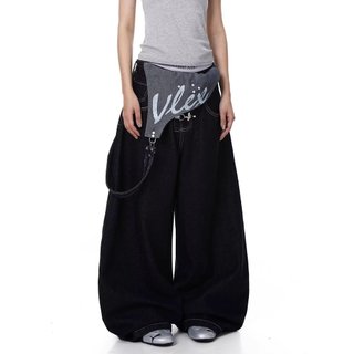 Quần yếm denim nam ESEA, phong cách cao cấp và trung tính