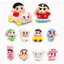 Set Charm Shin Đa Biểu Cảm – Full Combo Cosplay Kawaii Siêu Cute- Set shin cậu bé bút chì siêu vip 12 chi tiết