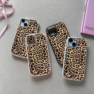 Mẫu da báo cổ điển, áp dụng cho iPhone 17, 16, 15, 14, 13, 12, 11 Pro Max XXS XR chống rơi vỏ điện thoại