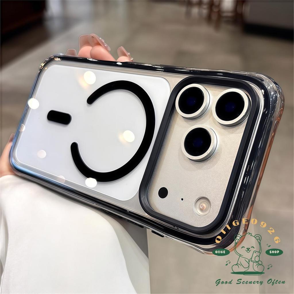 【 Ốp lưng iPhone17 】 Túi bốn góc chống rơi màu vỏ từ tính Vỏ điện thoại iphone17 Pro Max 16 cho vỏ iPhone Vỏ mềm silicon TPU chống sốc