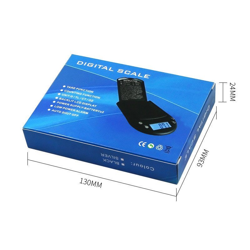 Cân điện tử mini độ chính xác 0.01g chịu tải 200g nhỏ gọn chống va đập tự tắt cân vàng bạc dược liệu