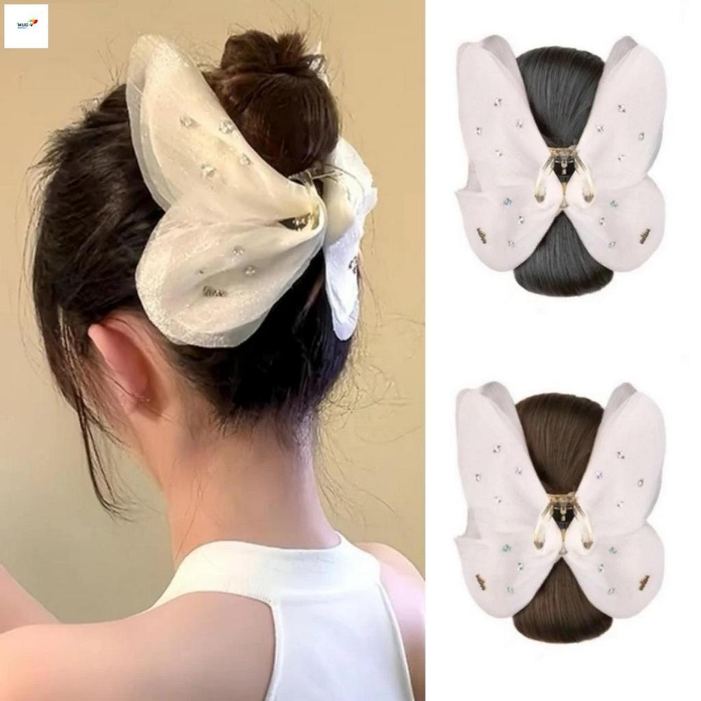 Lớp updo tóc và kẹp xộn cho bun tóc, phù hợp với nữ và bé gái hàng ngày