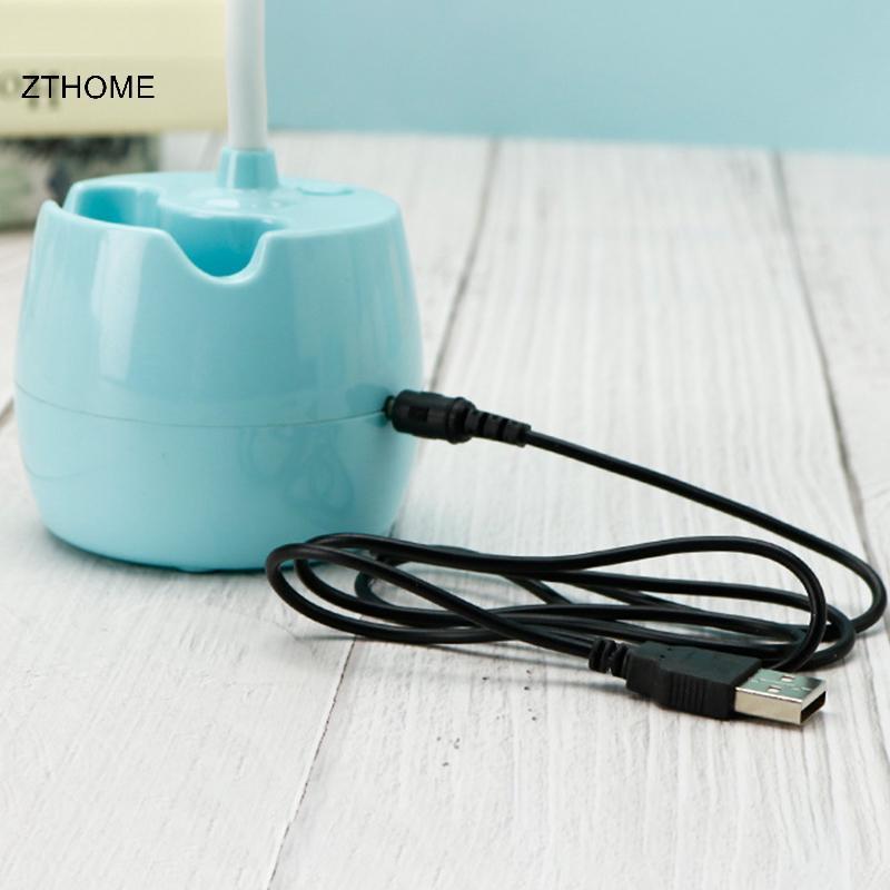 ZTHOME LED Học Sinh Đèn Bảo Vệ Mắt Ký Túc Xá Phòng Ngủ Đèn Sách Nhỏ Đọc Sách Học Bài Tập Nhà Bút Giá Đỡ Đèn HOT