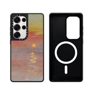 Từ Nghệ Thuật Rừng Hoàng Hôn Gương Cứng Phone Case Dành Cho Samsung Galaxy S26 25 24 23 UItra S26 25 24 23 Plus Vỏ Bảo Vệ Chống Sốc