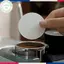 PUSKY 100 Cái Bộ Lọc Giấy Espresso 51mm 53mm 58mm Màn Hình Pu Cho Delonghi Breville Portafilter Dụng Cụ Máy Lọc Cà Phê Giấy VN