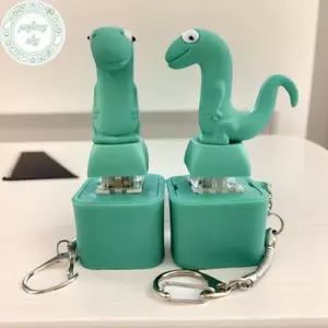 PUSKY Nút Rắn Âm Thanh Móc Khóa Với Đèn Nhiều Màu Sắc Sạc Động Vật Bàn Phím Fidget Clier Giảm Căng Thẳng Treo Trang Trí VN