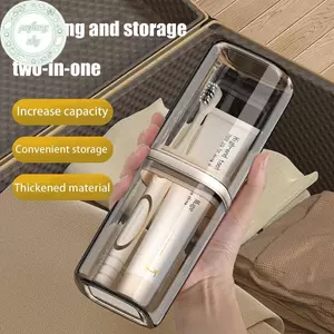 Bàn chải đánh răng PUSKY Hộp đựng du lịch Hộp đựng bàn chải đánh răng di động trong suốt Ngoài trời / chuyến công tác / du lịch Acessories VN