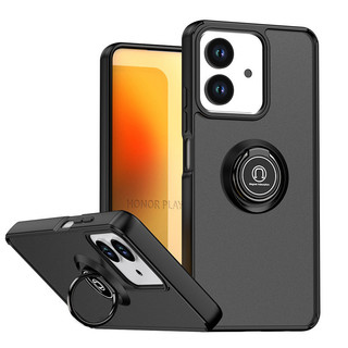 Vỏ chống sốc cho Honor X5c / X5c Plus Vỏ mờ mờ mờ có giá đỡ vòng xoay TPU ốp lưng
