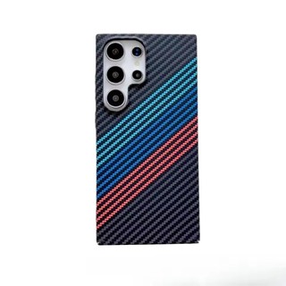 [JLK] Ốp từ tính họa tiết sợi Carbon Kevlar siêu mỏng Busines cho Samsung Galaxy S26 Ultra ốp lưng s25 fe S24 S23 S22 Plus A57 A17 A16 A55 A56 Charge Skin Feel Cover