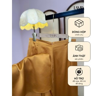 Quần lụa ống rộng nhiều màu