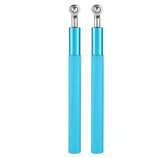 Dây nhảy FANGHUI, 360° Vòng bi xoay Dây nhảy, Dây nhảy bằng thép Dây bọc hợp kim nhôm Tay cầm có thể điều chỉnh Chiều dài cáp Nhảy dây Tập thể dục tại nhà