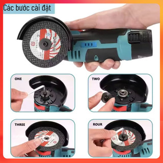 Máy Mài Góc Không Chổi Than Mini 12V Pin Lithium Máy Cắt, Mài đa Năng Cầm Tay Dùng Cho Gia đình Chất Lượng Cao Và Bền