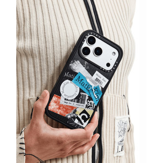 CASECASE X Matin Kim POSTBOX CASE Phiên bản vòng máy ảnh màu trắng mờ Đen cứng hút từ tính Vỏ tác động cho Apple IPhone 13 14 15 16 17 Pro Max Air Plus có hộp