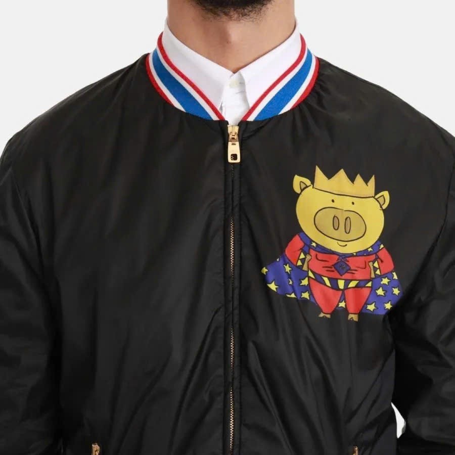 Áo Khoác Gió Heo Bay Dê Gà KCloset Áo Bomber Dù 2 Lớp Dày Dặn Ấm Áp NA75