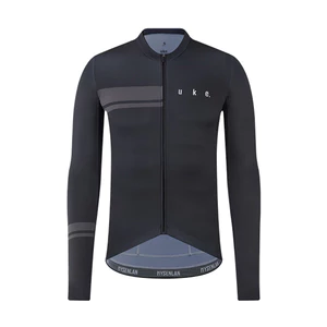 LS001A - Áo Đạp Xe UKE Nam Black – Chất Vải Ý Cao Cấp Siêu Mềm Mượt Thoáng Khí, Co Dãn 4D