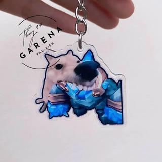 Móc chìa khóa quái rừng Blue, Red (khỏi vào rừng tranh nhau) Liên Quân