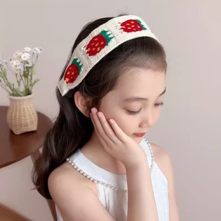 Băng đô viền rộng thêu đẹp mắt, phong cách mục vụ, thời trang và tươi mát