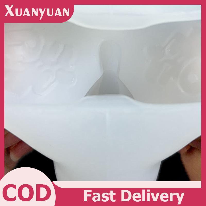 XUAN Hoạt Hình Hình Ngựa Silicone Bánh Mousse Khuôn Ngựa Thiết Kế Lập Thể Tết Nguyên Đán DIY Trang Trí Món Tráng Miệng Dụng Cụ Làm VN