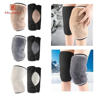 Băng Knee Warmer Mùa Đông Lót Lông Cừu Dày, Ấm Áp Cho Đầu Gối Và Tay Chân