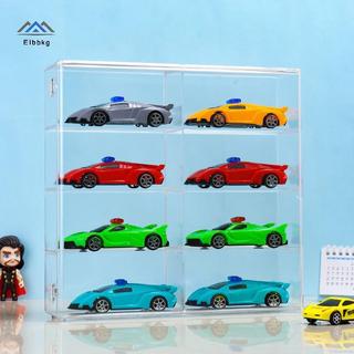 ELBBKG 1 Chiếc Xe Chống Bụi Chống Đấm Dính Tường Trong Suốt Hộp Bảo Quản 1: 64 Acrylic Xe Hiển Thị Hộp Cho Xe Ô Tô Mô Hình Tủ Ra Mới