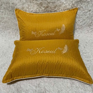 (NHIỀU MÀU) Vỏ gối áo gối satin poly màu thêu