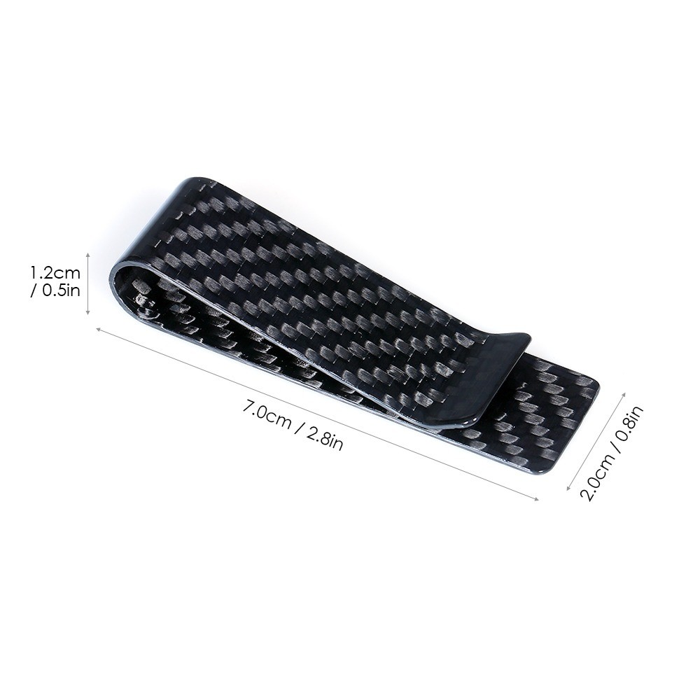 Kẹp tiền HOBBYIN, Hộp đựng thẻ Mini siêu nhẹ, Hộp đựng thẻ ví bằng sợi carbon mỏng bền bỉ