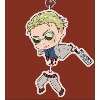Móc khóa Gojo Satoru cụt nửa người Gojo 1/2 , Geto Suguru cắt đôi đầu Anime Jujutsu kaisen hot trend mới nhất mk_ĐH