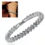 Vòng tay La Mã, vòng tay thời trang mới pha lê zircon dành cho nữ