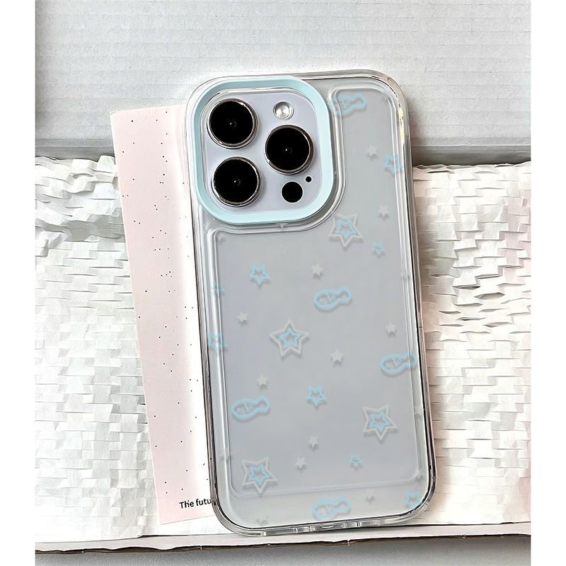 Đồ bảo vệ iPhone 17/5/14, vỏ 15 Promax, toàn bộ bao gồm, 16 màu trong suốt, mẫu mới 12, 11