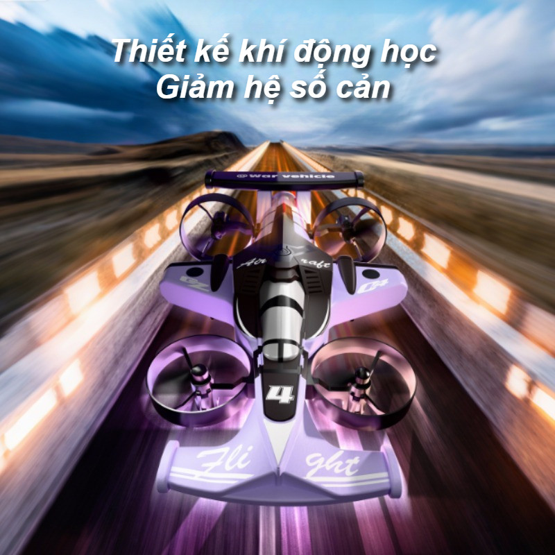 【SKISOPGO】Máy Bay Điều Khiển Từ Xa 4 Bốn Trục Đồ Chơi,Đa Năng Trên Bộ Và Trên Không,Quà Sinh Nhật Cho Trẻ Em