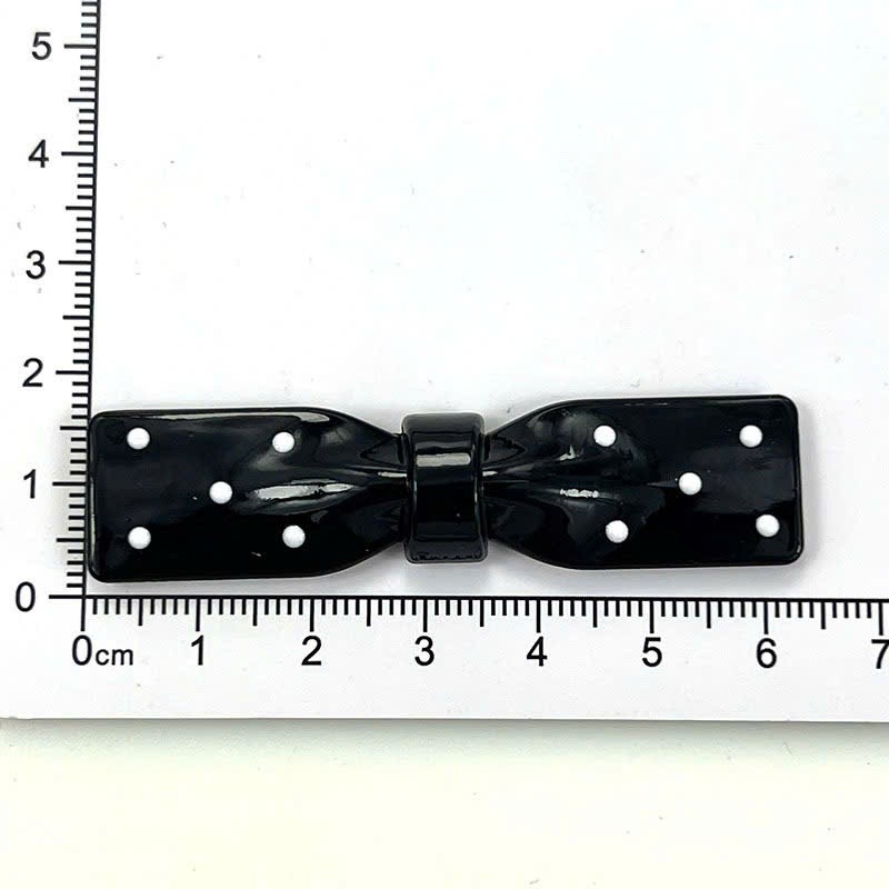 CHARM GẮN DÉP:  CHARM TÙY CHỌN 28 CHI TIẾT NƠ CHẤM BI VÀ HELLO KITTY CUTE- TONE TRẮNG- ĐEN- ĐỎ- HỒNG
