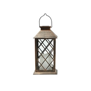 Đèn trang trí sân vườn năng lượng mặt trời phong cách cổ điển, chất liệu sắt, kiểu cung điện, dùng ngoài trời