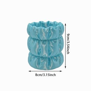 Hộp đựng cọ trang điểm MKYCO, Hộp đựng bút in chống mài mòn, Máy tính để bàn đựng mỹ phẩm bền hình lưới dày cao cấp