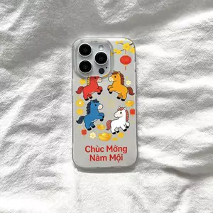 Manh Mã Đoàn thích hợp cho iPhone 17Promax trường hợp iPhone 1514pro năm mới 16 sáng tạo 13