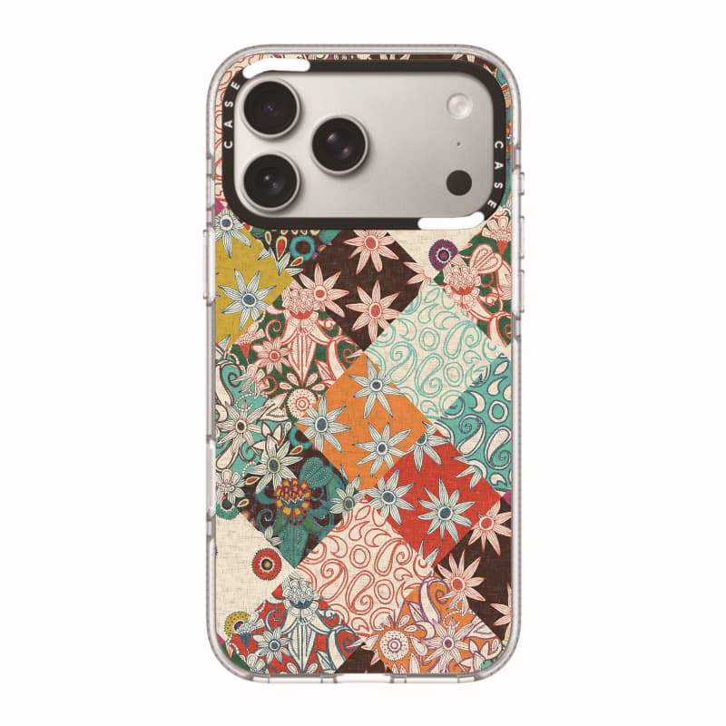 CASECASE X Totem Flower Phone Case HỒNG CAMERA RING EDITION Tác động Vỏ hút từ tính trong suốt cho IPhone 17 / 16 / 15 / 14 / 13 Pro Max Air với bao bì cao cấp