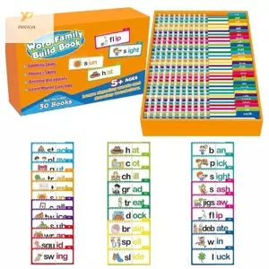 Gói 30 cuốn sách lật có vần điệu chắc chắn để khám phá ngôn ngữ sáng tạo
