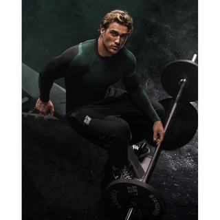 Gymshark Áo thun nam thoáng khí co giãn, phù hợp vận động thể thao