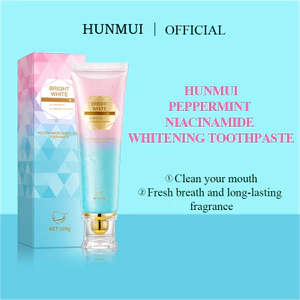 Phong Cách Tiếng Anh Han Lunmei Featheramide Hyun Kem Đánh Răng Trắng Làm Mới Răng Làm Sạch Chăm Sóc Răng Miệng Nam Nữ 2.26