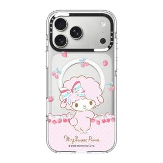CASECASE X Cherry My Melody Vỏ Điện Thoại HỒNG CAMERA PHIÊN BẢN RING Tác Động Vỏ Hút Từ Tính Trong Suốt Cho IPhone 17 / 16 / 15 / 14 / 13 Pro Max Air Có Bao Bì Cao Cấp